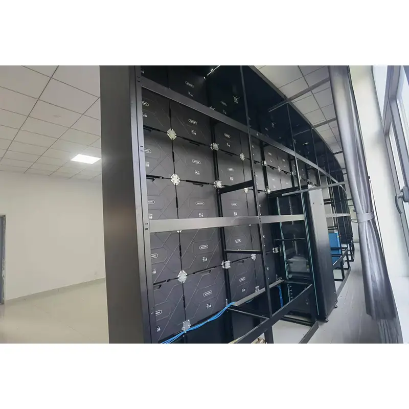 곡선형 LED 스크린 모바일 캐비닛